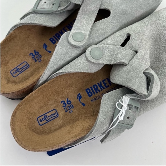 Birkenstock Boston Pure Sage Size 5 NEW - Picture 9 of 15